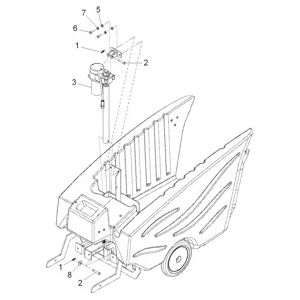Привод подъемный рычаг | Аппарат для чистки ковров BRC 50/70 W Bp Pack (1.008-652.0) Karcher