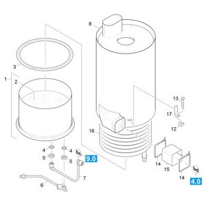 Прямоточный котел | Стационарный аппарат высокого давления HDS 12/14-4 ST Eco (Топливо нефть / газ) (1.699-921.0) Karcher