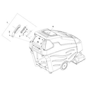 Пульт управления | Аппарат для чистки ковров BRC 50/70 W Bp (1.008-651.0) Karcher