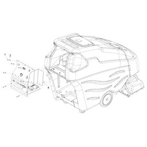 Пульт управления зажим | Аппарат для чистки ковров BRC 50/70 W Bp (1.008-651.0) Karcher