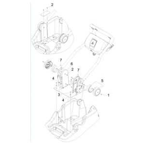 Pучка крепление | Аппарат для чистки ковров BRC 45/45 C (1.008-056.0) Karcher