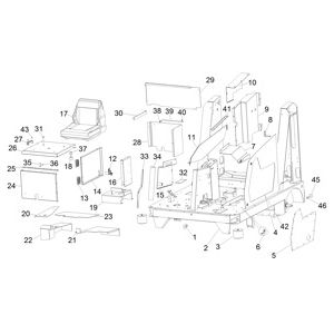 Рамка B300RI LPG | Поломоечная машина B 300 R I (1.480-235.2) Karcher