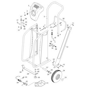 Рамка | Аппарат высокого давления HD 10/25-4 Cage Plus (1.286-131.0) Karcher