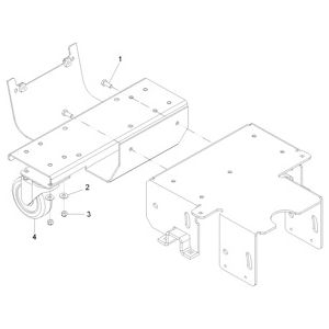 Рамка нижняя часть | Аппарат для чистки ковров BRC 50/70 W Bp Pack (1.008-652.0) Karcher