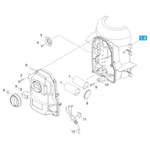 Распределительный щит | Аппарат высокого давления без подогрева воды HD 6/16-4 MX Plus (Средний класс) (1.524-904.0) Karcher
