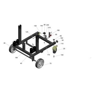 Шасси IVR, RI 100 RAL 7012 (9.986-363.0) | Пылесос для сбора жидкостей и стружки IVR-L 100/24-2 Tc (9.986-058.0) Karcher
