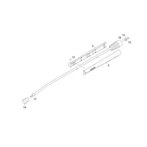 Струйная трубка только для замены 840mm (4.760-663.0) | Аппарат высокого давления HD 5/15 C Plus (1.520-142.0) Karcher