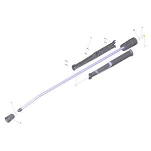 Струйная трубка TR 1050 mm | Аппарат высокого давления без подогрева воды HD 10/25-4 Cage Plus (Специальный) (1.353-902.0) Karcher