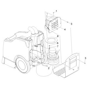 Турбина | Аппарат для чистки ковров BRC 30/15 C (1.008-057.0) Karcher