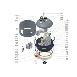 Унифицированный узел привода IVR D1,5 IE | Промышленный пылесос IVR 40/15 Pf (Средний класс) (9.986-066.0) Karcher