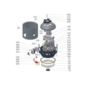 Унифицированный узел привода IVR D4 IE2 | Промышленный пылесос IVR 100/40 Pf (Супер класс) (9.986-069.0) Karcher
