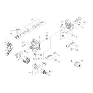 Управляющий корпус | Аппарат высокого давления K 5 Car (1.180-642.0) Karcher