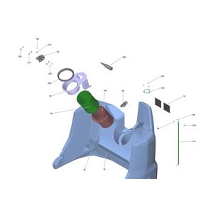 Узел резервуар для воды конструкция 2 | Коммунальная подметальная машина MC 130 (1.442-230.2) Karcher