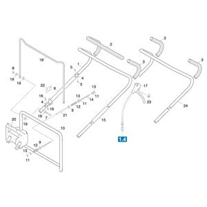 Ведущая дуга | Подметальная машина KM 85/50 W Bp Adv (1.351-108.0) Karcher