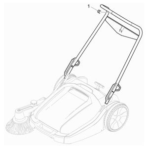 Ведущая дуга | Ручная подметальная машина KM 70/20 C (1.517-106.0) Karcher