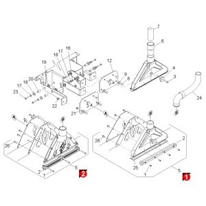 Всасывающая планка | Аппарат для чистки ковров BRC 50/70 W Bp (1.008-651.0) Karcher
