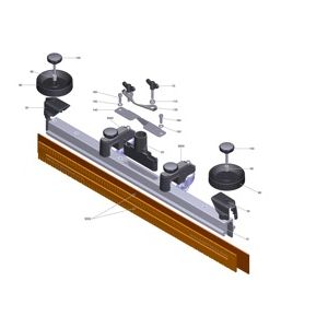 Всасывающая прямая балка 850мм (4.777-401.0) | Поломоечная машина с ручным управлением B 60 W Bp + D65 + Autofill + Squeegee (1.384-022.0) Karcher