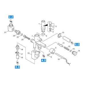 Защитный блок | Аппарат высокого давления HDS 12/14-4 ST Gas (1.251-110.0) Karcher