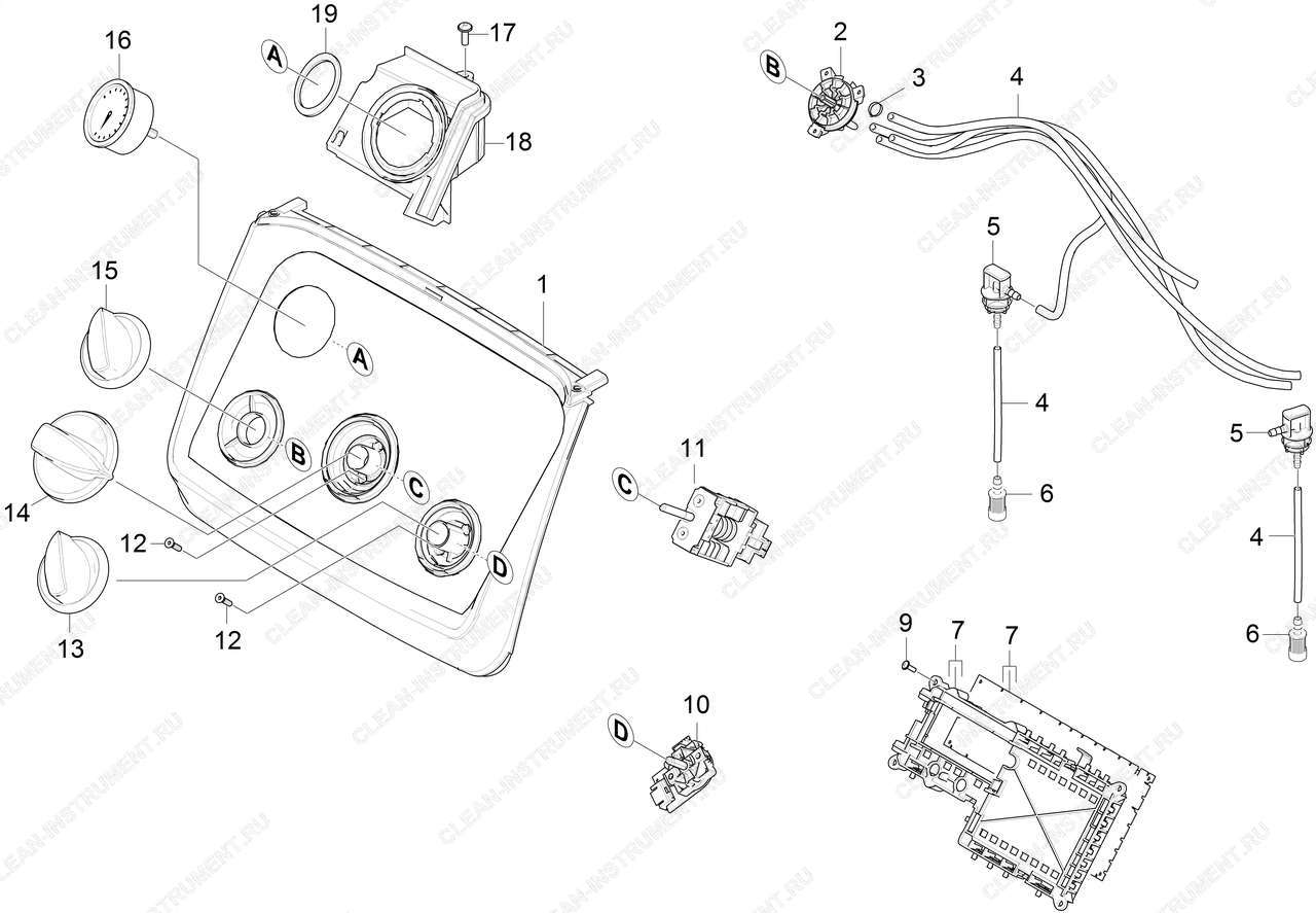 Панель инструментов | Аппарат высокого давления HDS 13/20-4 SX (1.071-850.0) Karcher - цена в Москве, купить оригинальные запчасти Керхер в интернет-магазине «Премиум инструмент»