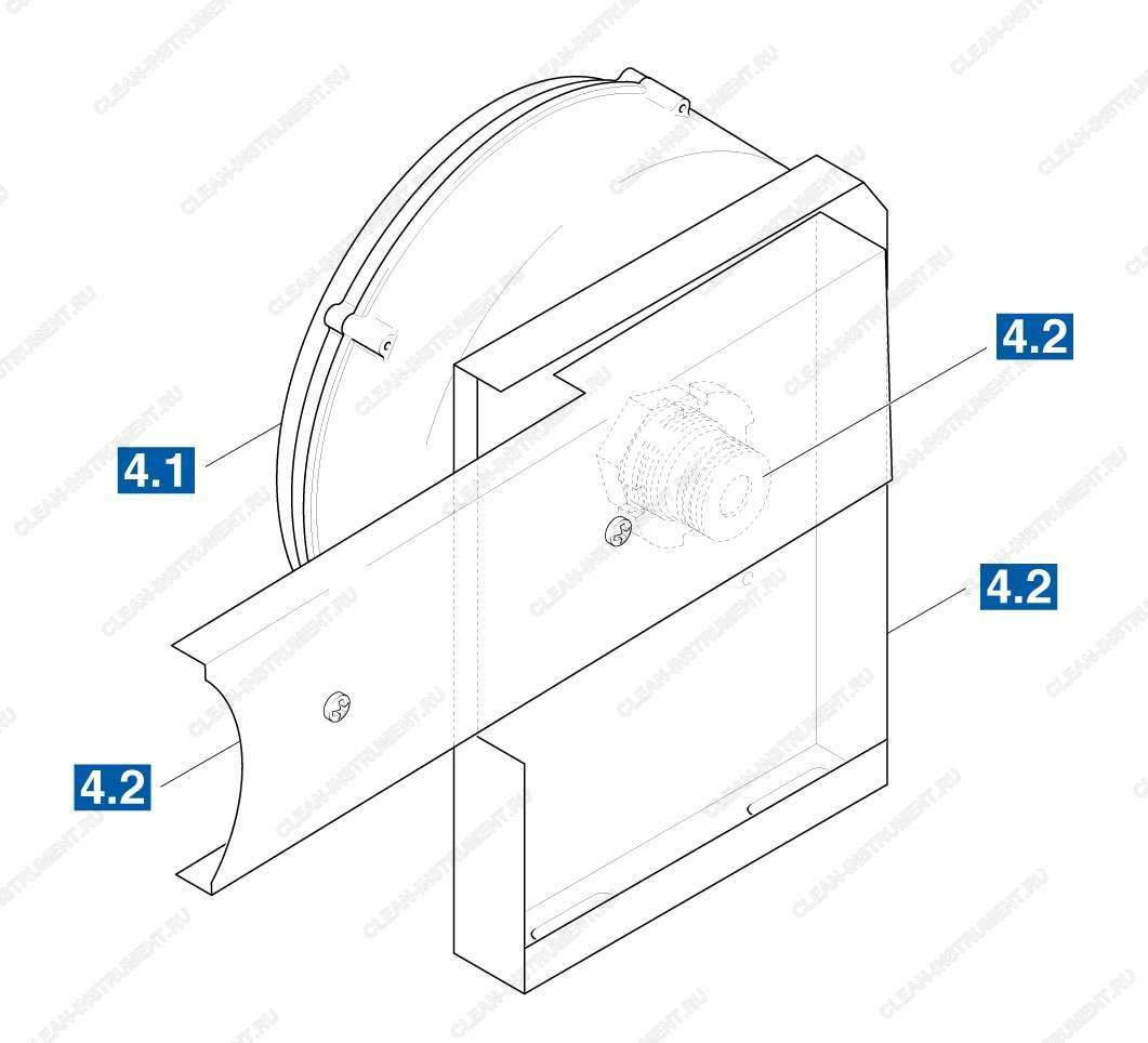 Воздуходувка | Аппарат высокого давления с подогревом воды HDS 801 B (Двигатель внутреннего сгорания) (1.210-900.0) Karcher - цена в Москве, купить оригинальные запчасти Керхер в интернет-магазине «Премиум инструмент»