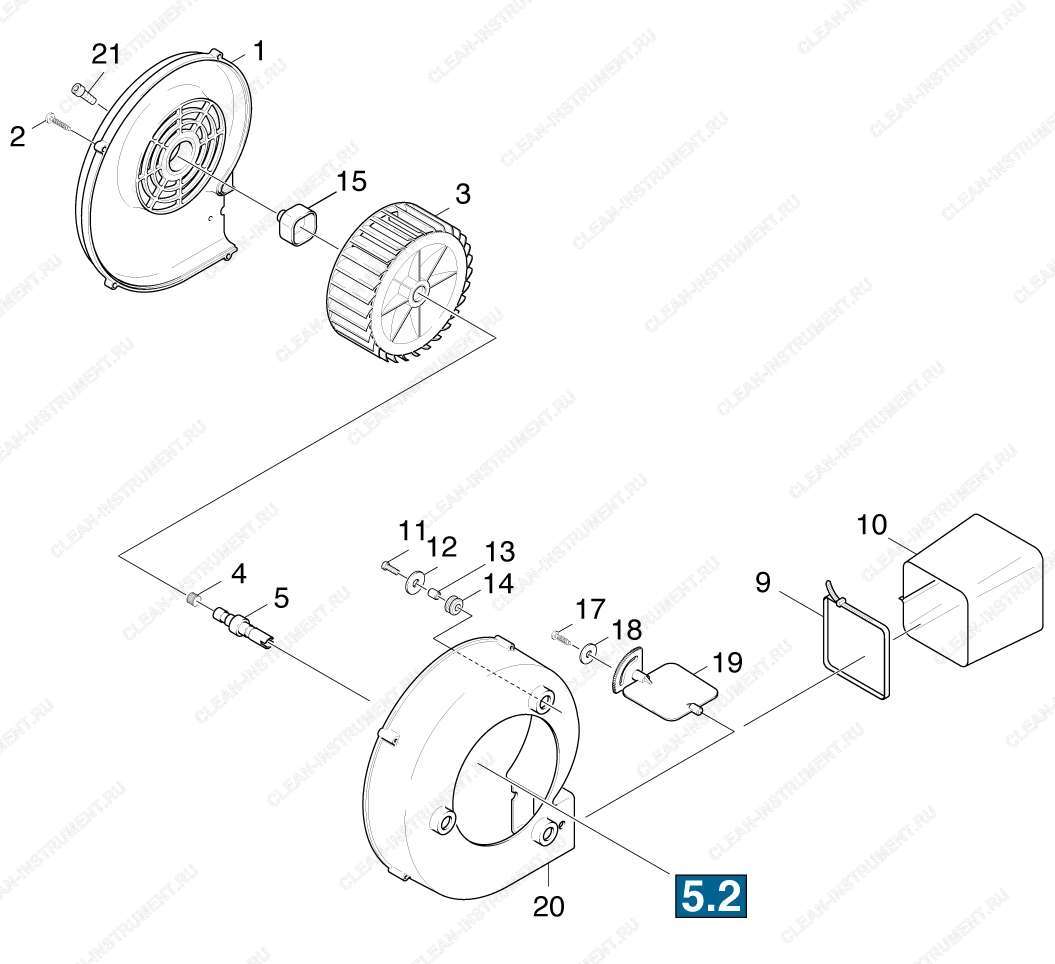 Воздуходувка | Аппарат высокого давления с подогревом воды HDS 801 B (Двигатель внутреннего сгорания) (1.210-900.0) Karcher - цена в Москве, купить оригинальные запчасти Керхер в интернет-магазине «Премиум инструмент»