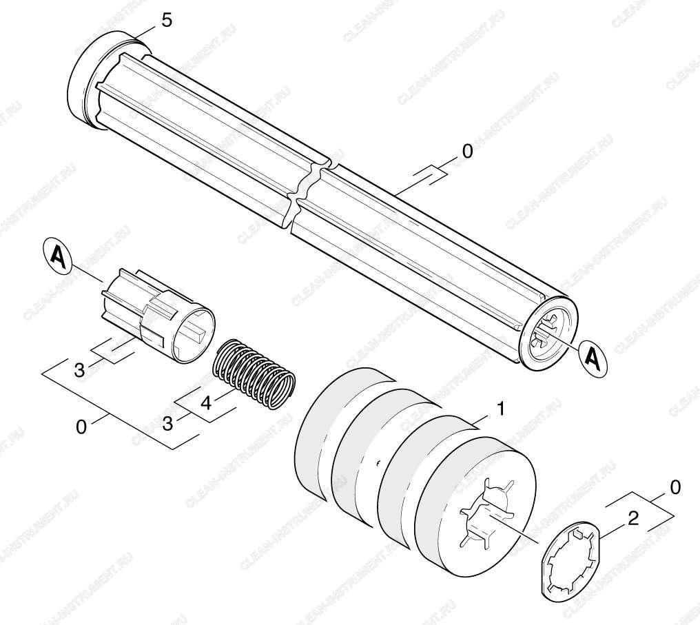 Валик накладка | Поломоечная машина с ручным управлением B 40 W Bp + R55 + Autofill + Squeegee (1.533-211.0) Karcher - цена в Москве, купить оригинальные запчасти Керхер в интернет-магазине «Премиум инструмент»
