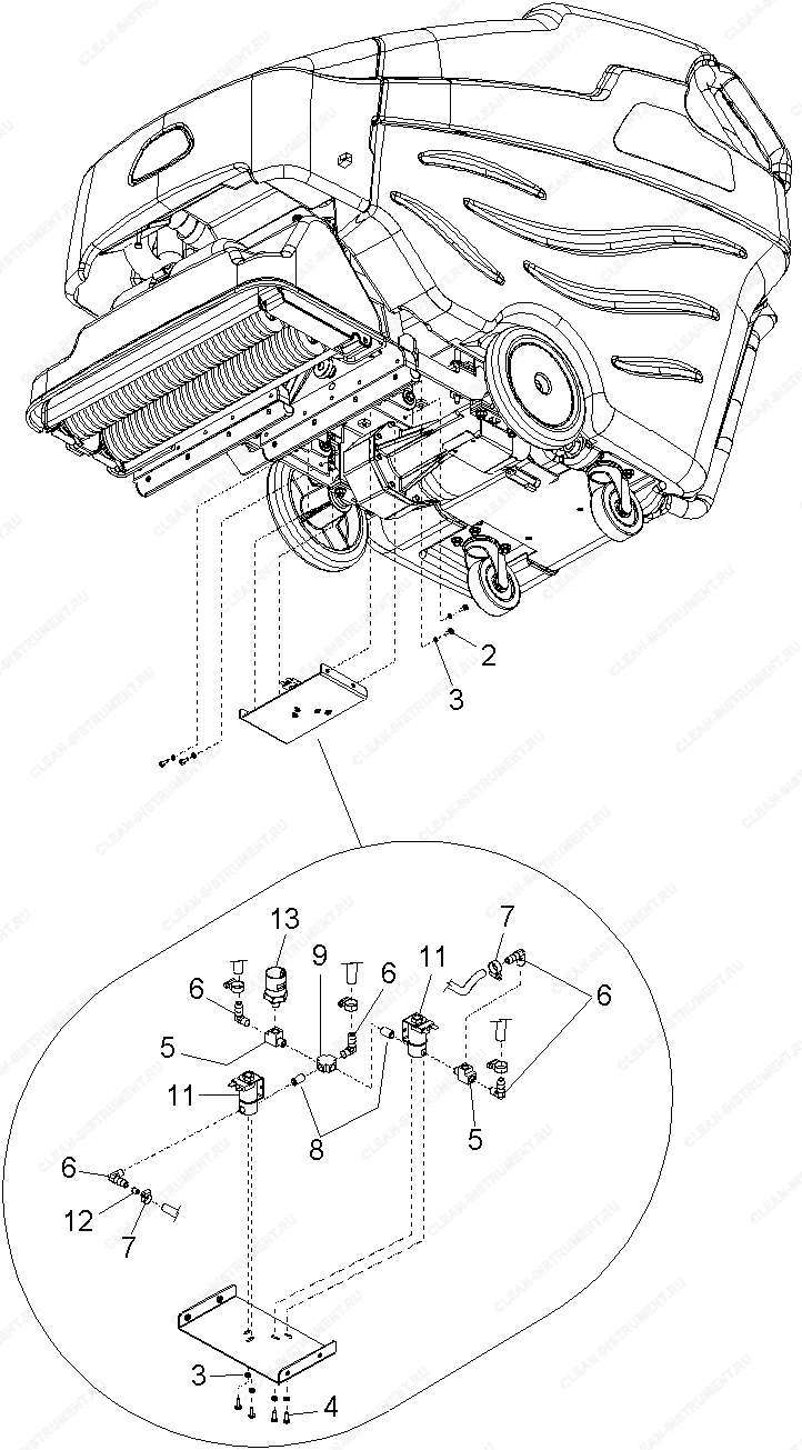 Химия клапаны | Аппарат для чистки ковров BRC 50/70 W Bp (1.008-651.0) Karcher - цена в Москве, купить оригинальные запчасти Керхер в интернет-магазине «Премиум инструмент»