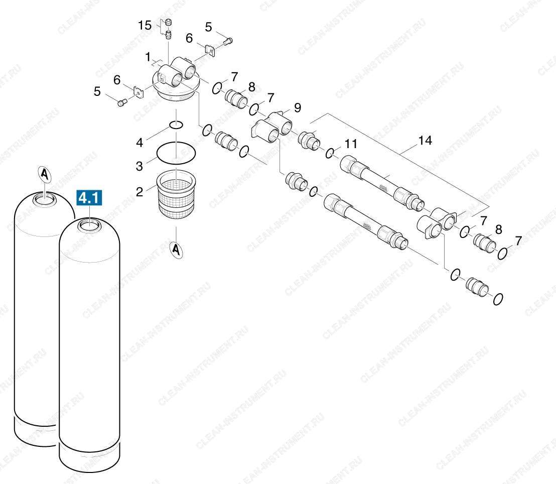 Адаптер | Мойка самообслуживания SB-M Skid (установка в тех. помещении) Решение для 2-8 постов (1.070-002.0) Karcher - цена в Москве, купить оригинальные запчасти Керхер в интернет-магазине «Премиум инструмент»