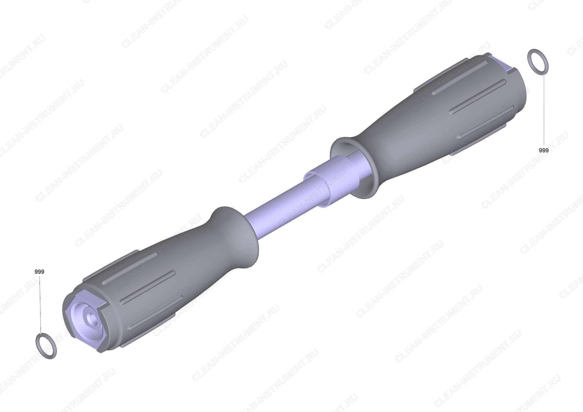 Шланговый провод DN10 62MPa 30m (6.391-019.0) | Аппарат сверхвысокого давления HD 13/35-4 Cage (без подогрева воды Cage) (1.367-154.0) Karcher - цена в Москве, купить оригинальные запчасти Керхер в интернет-магазине «Премиум инструмент»