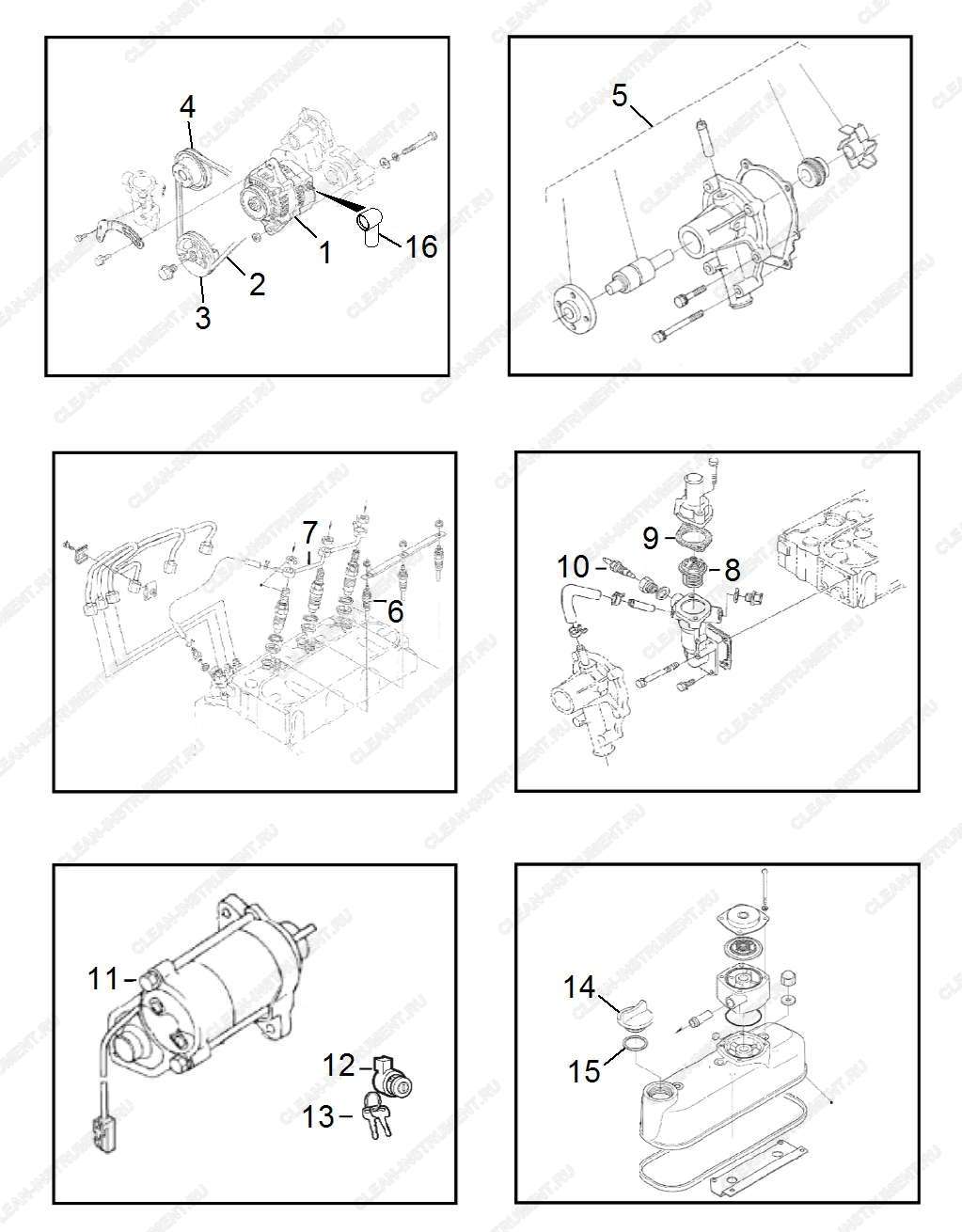 Мотор детали _1 | Коммунальная машина MIC 34C (1.442-214.2) Karcher - цена в Москве, купить оригинальные запчасти Керхер в интернет-магазине «Премиум инструмент»