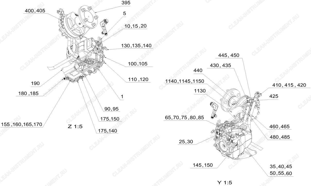Коробка передач MDC H1, 1-speed 4WD 30 k (2.852-156.7) | Коммунальная машина MIC 50 (1.442-220.2) Karcher - цена в Москве, купить оригинальные запчасти Керхер в интернет-магазине «Премиум инструмент»
