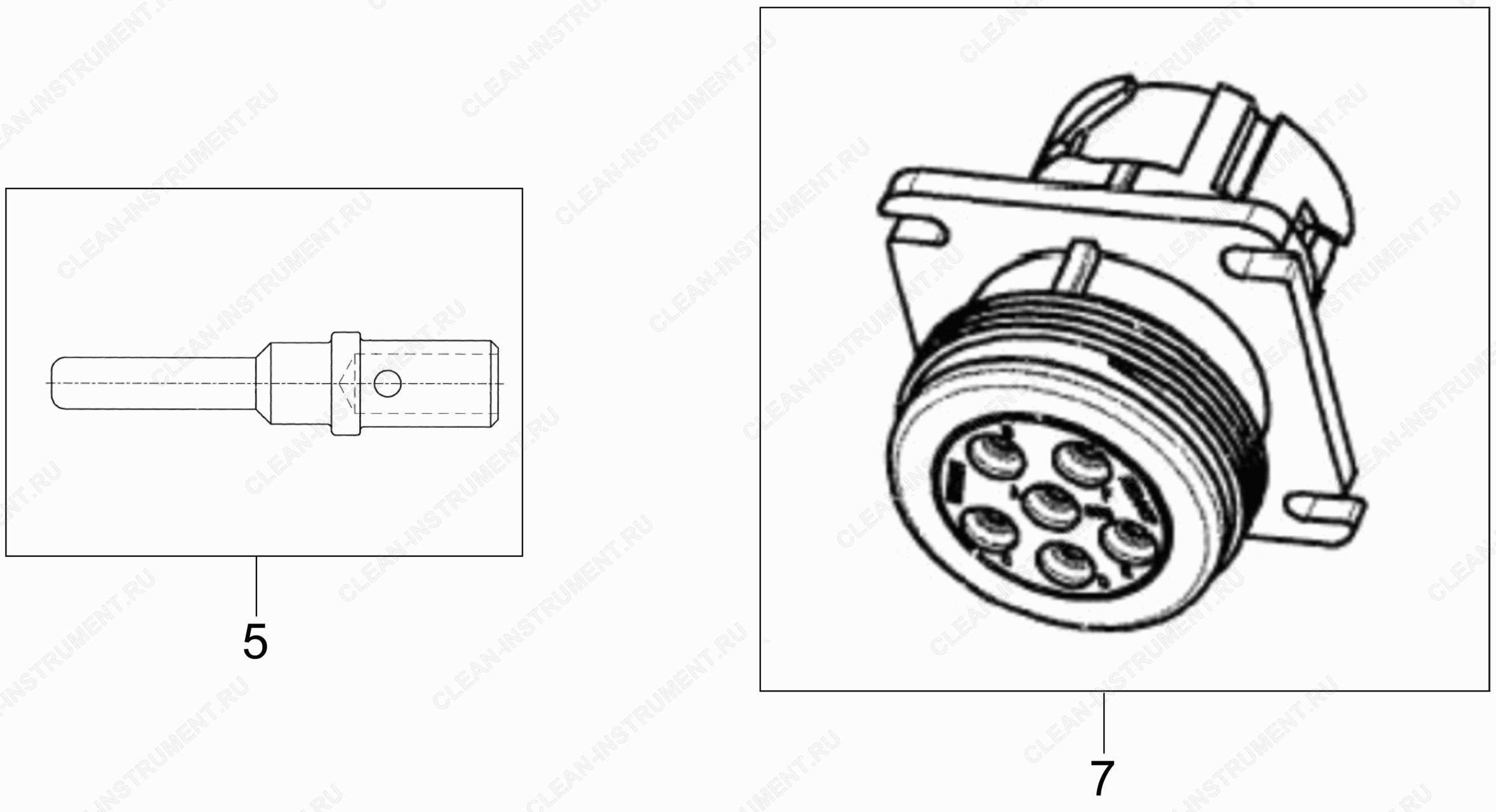 Кабельный ствол electrical PTO позади (4.839-001.0) | Коммунальная машина MIC 50 (1.442-220.2) Karcher - цена в Москве, купить оригинальные запчасти Керхер в интернет-магазине «Премиум инструмент»