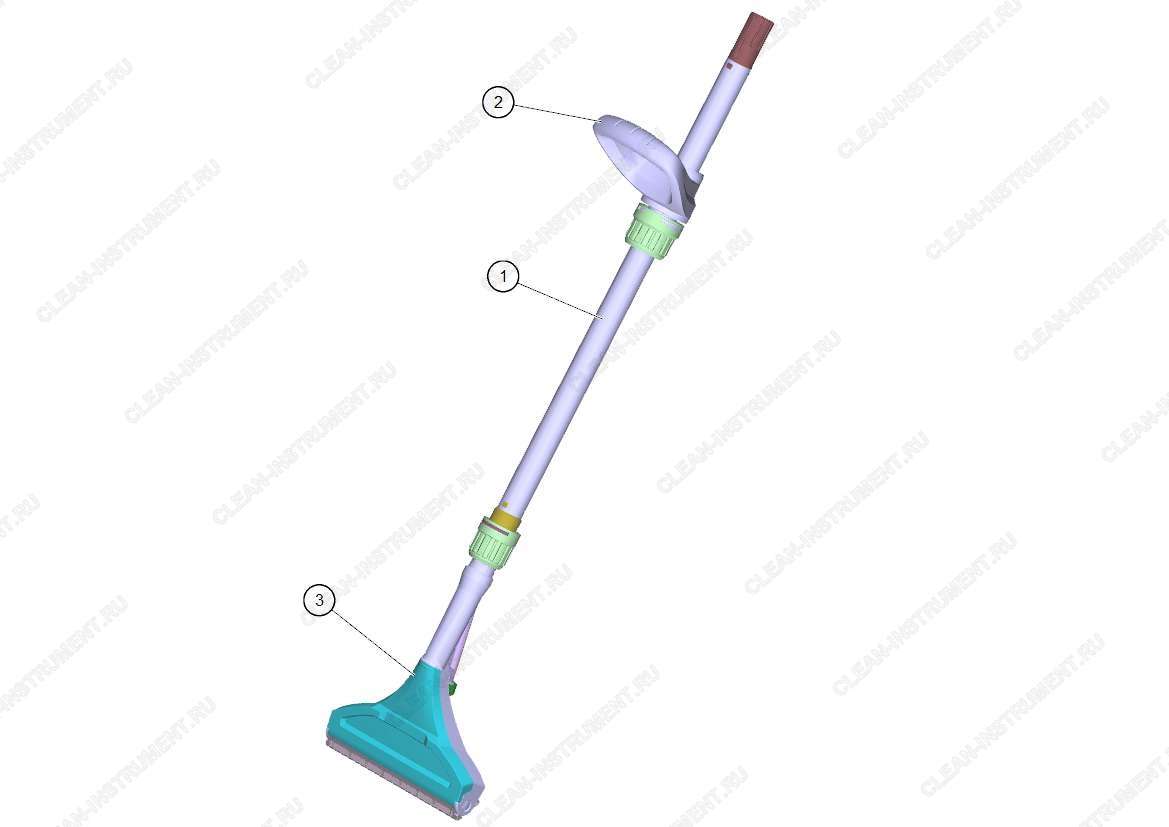 Набор сопел дл.уборки ковра 240mm (4.130-007.0) | Моющий пылесос для ковров Puzzi 10/1 (1.100-130.0) Karcher - цена в Москве, купить оригинальные запчасти Керхер в интернет-магазине «Премиум инструмент»