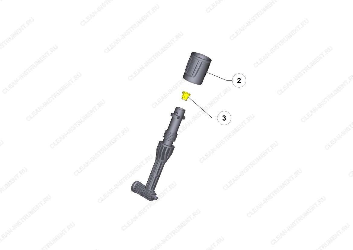 Адаптер комплектный | Мойка высокого давления K 7 (1.168-502.0) Karcher - цена в Москве, купить оригинальные запчасти Керхер в интернет-магазине «Премиум инструмент»