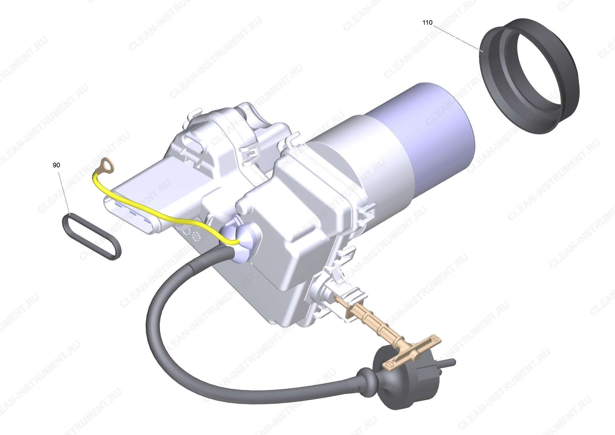 E-box K5 FC without PCB EU (ric) (9.002-421.0) | Мойка высокого давления K 5 Full Control (1.324-500.0) Karcher - цена в Москве, купить оригинальные запчасти Керхер в интернет-магазине «Премиум инструмент»