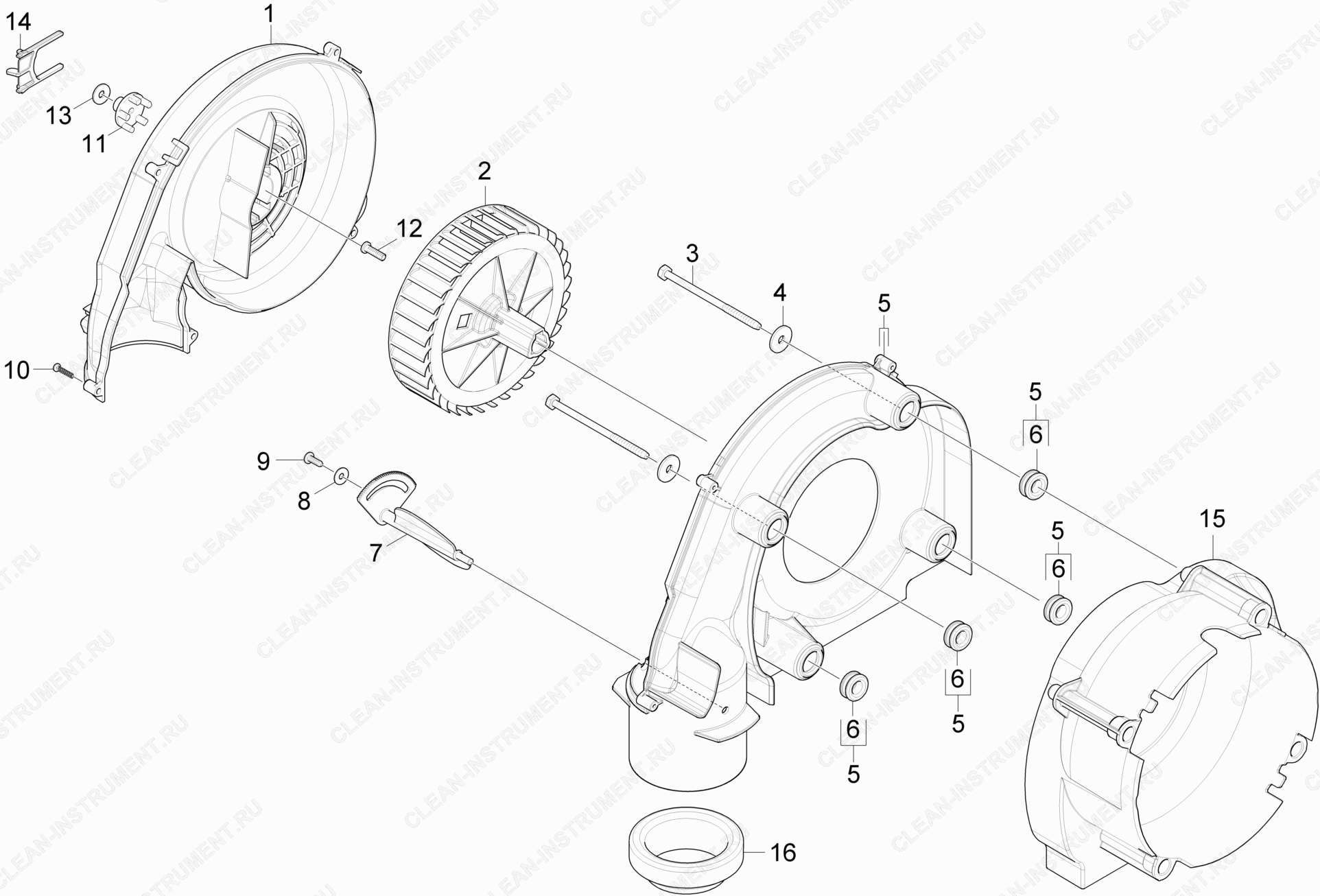 Воздуходувка | Аппарат высокого давления с подогревом воды HDS 5/12 C (Компакт класс) (1.272-900.0) Karcher - цена в Москве, купить оригинальные запчасти Керхер в интернет-магазине «Премиум инструмент»