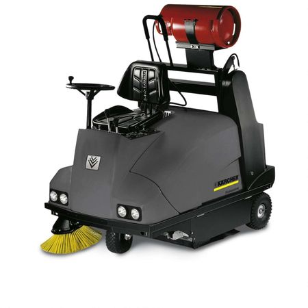 Подметальная машина с сиденьем для водителя KMR 1250 LPG 2SB