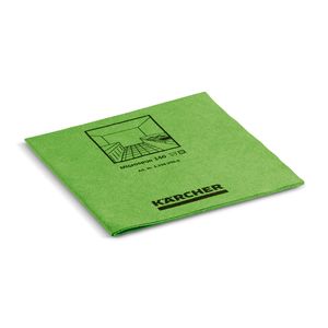 Салфетки из микроволокна MICROSPUN зеленые, 10 шт #3.338-250.0